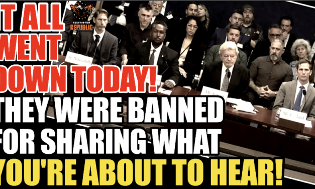 BREAKING! It All Went Down TODAY & They Were Blacklisted For Sharing What You’re About To Hear! 